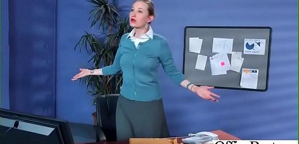  (Ava Addams & Riley Jenner) Big Tits Sluty Girl In Hardcore Sex In Office clip-05
